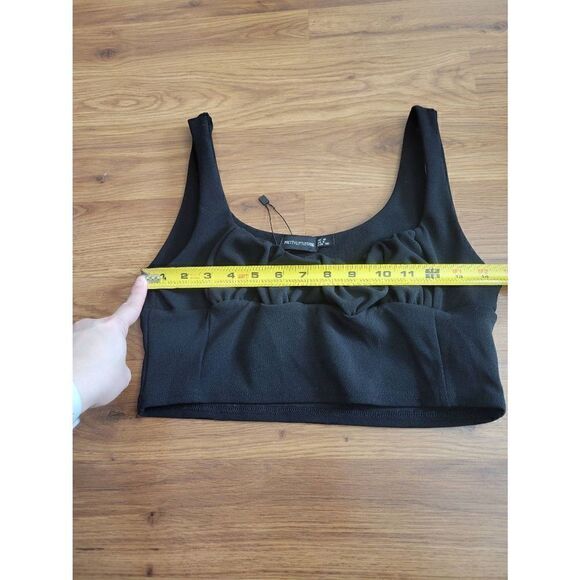 Pretty Little Thing Women's Crop Top Size 6 - Picture 5 of 6